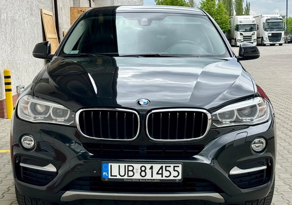 BMW X6 cena 125000 przebieg: 190821, rok produkcji 2015 z Lublin małe 277